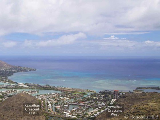 Kawaihae Crescent Hawaii Kai Aerial Photo
