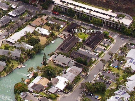 Villa Marina Hawaii Kai Aerial Photo
