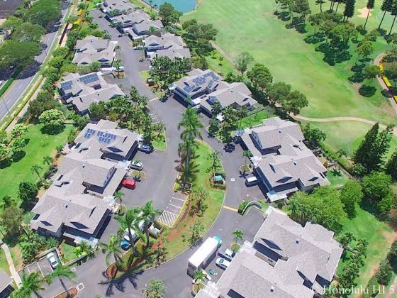 Green at Waikele Aerial Photo