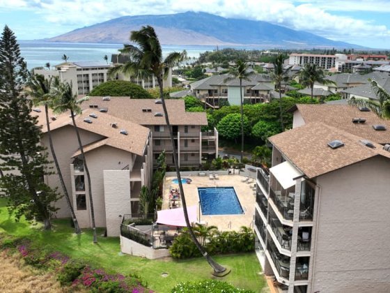 Kihei Alii Kai Aerial See Pool