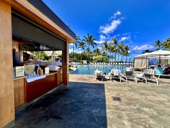 Andaz Hotel Wailea Towel Stand. and Pool