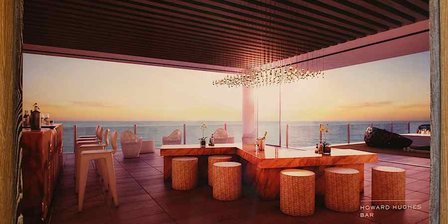 Howard Hughes Bar at Waiea