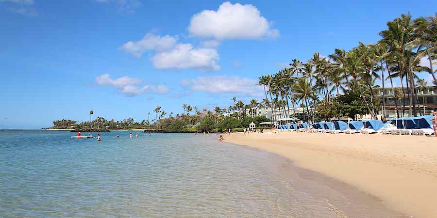 Kahala Hotel Beach