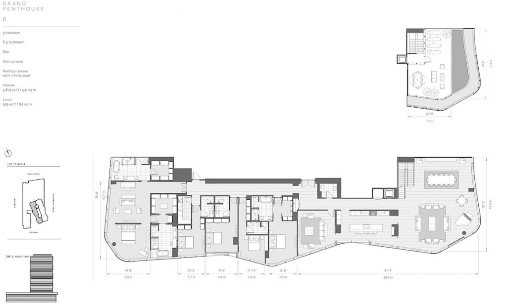 Anaha Grand Penthouse B Floor Plan