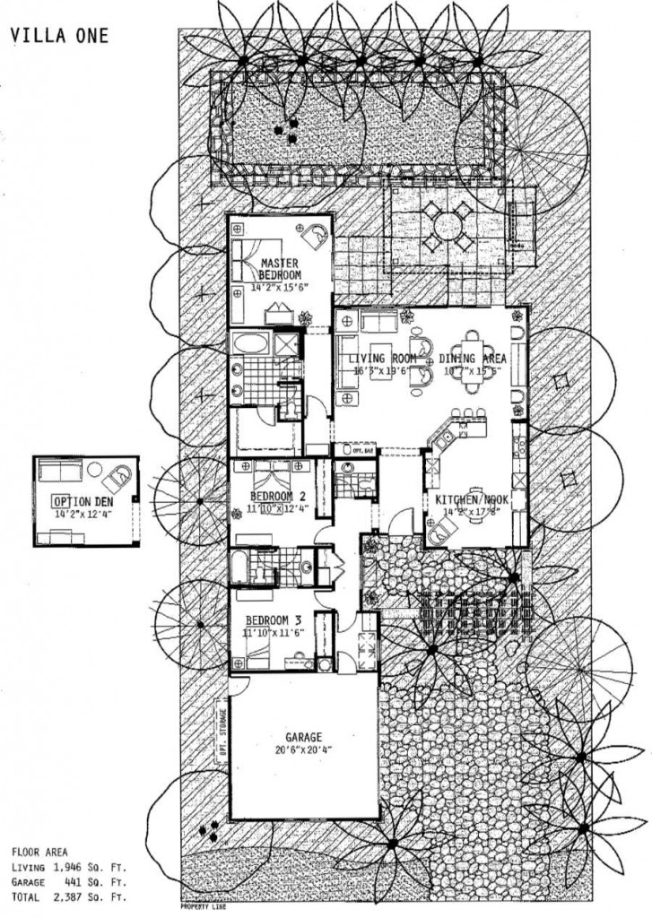 1.) Koko Villas floor plan - Villa I