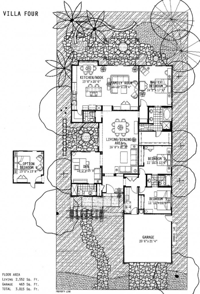 4.) Koko Villas floor plan - Villa IV
