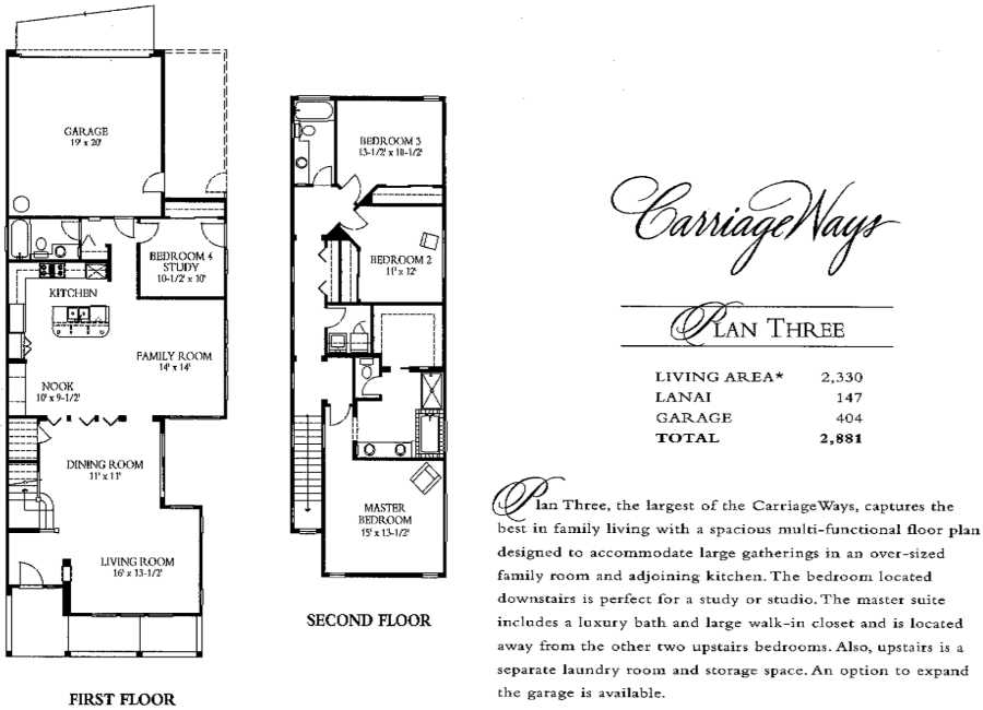 Carriage Ways - Plan 3