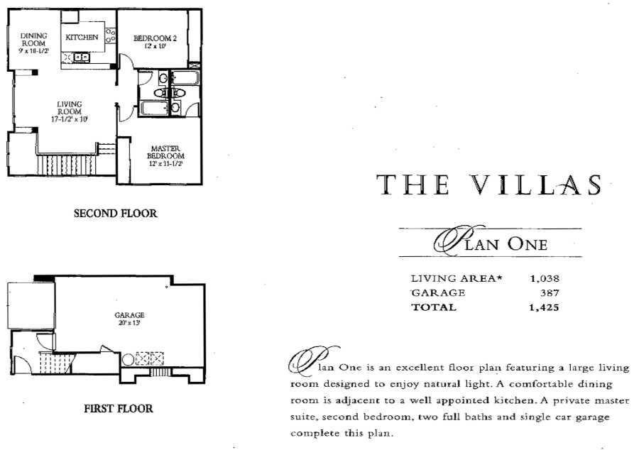 The Villas - Plan 1