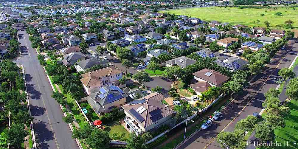 Woodbridge Ewa Gentry Homes - Aerial Photo