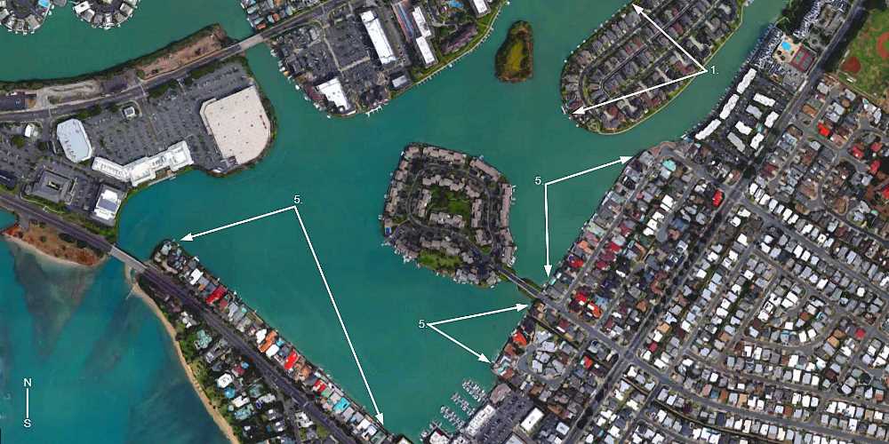 Hawaii Kai Executive Residences and Luna Kai - Aerial Map Photo