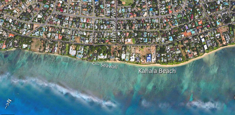 Kahala Aerial Map