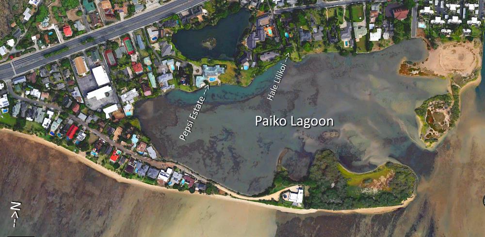 Paiko Lagoon Aerial Map