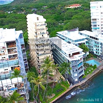 Diamond Head Beach Hotel Condo in Honolulu