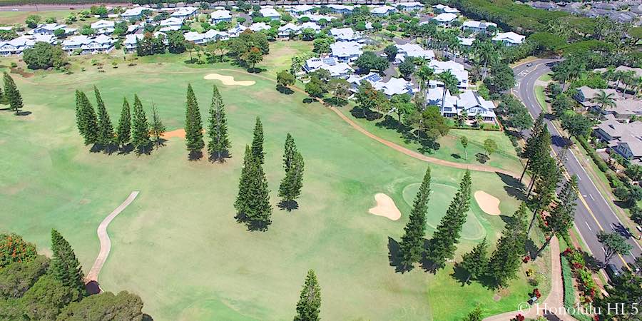 Waikele Golf Course Aerial Photo