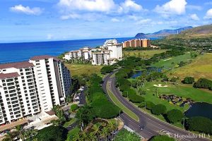 Ko Olina Hotels - Aerial Photo