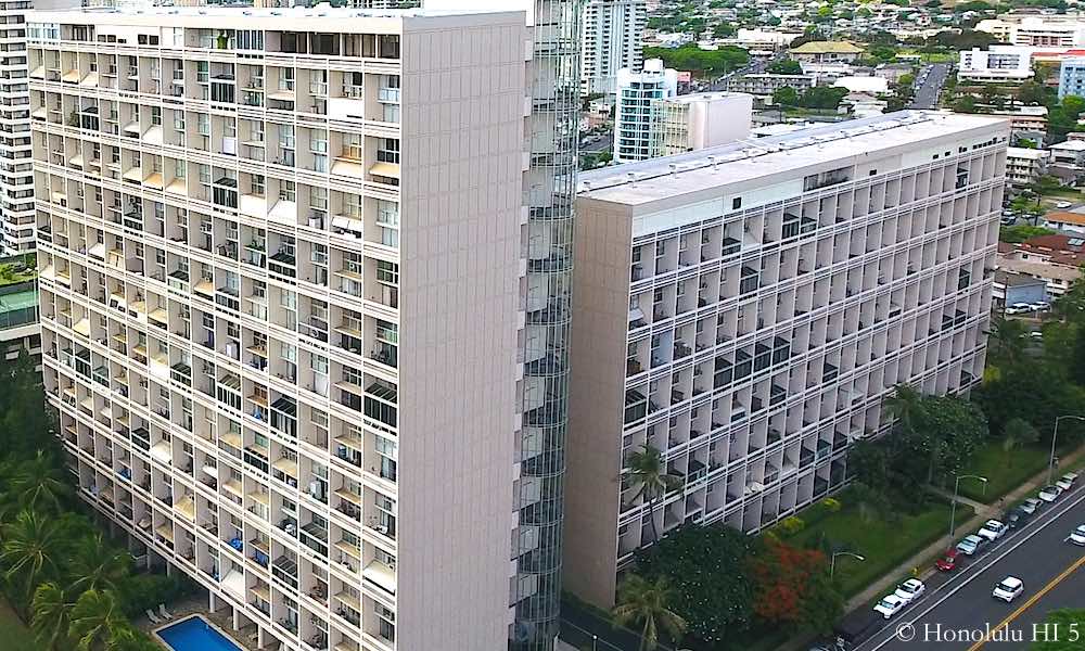 Ala Wai Plaza Balconies