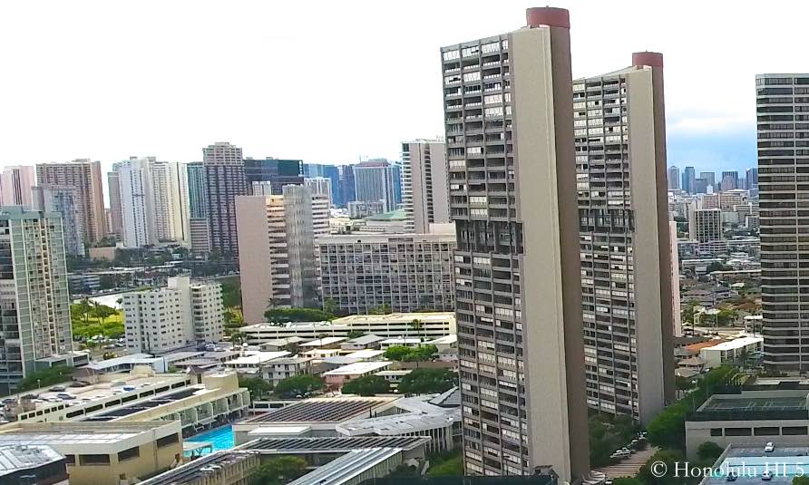 Royal Iolani Drone Photo