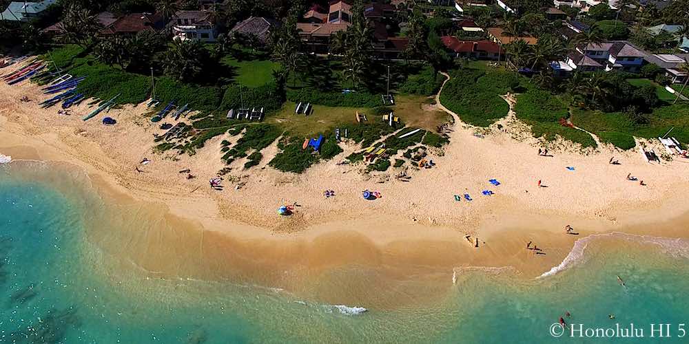 Lanikai Beach - Drone Photo