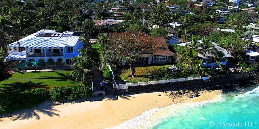 Landkai Beachfront Homes - Drone Photo