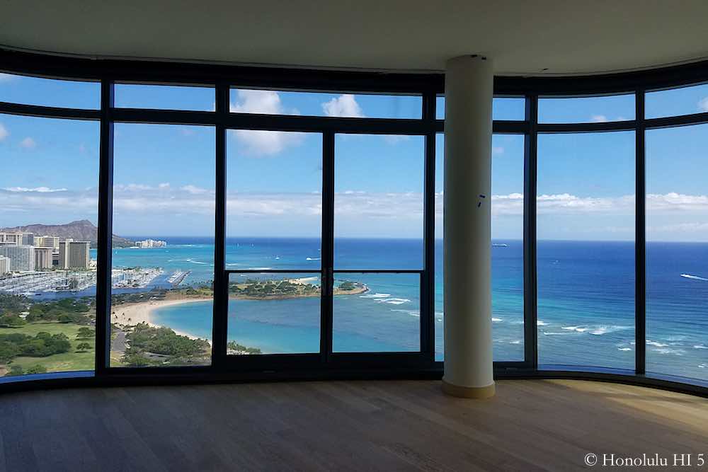 Anaha 37th Floor Penthouse A Living Room Ocean View