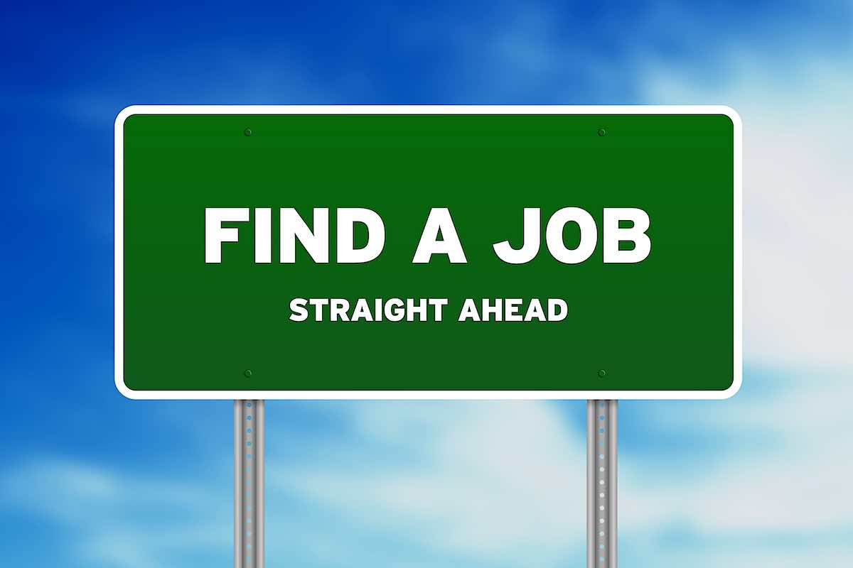 Find a Job Sign