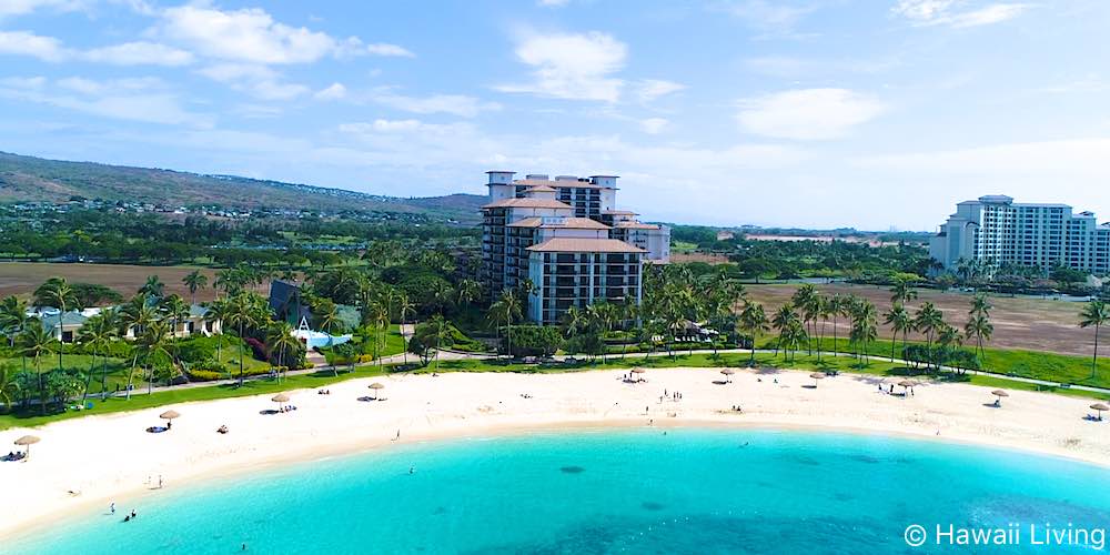 Ko Olina Lagoon and Beach Villas - Aerial Photo