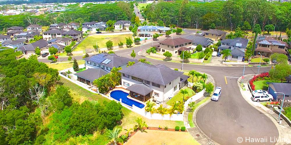 Mililani Mauka Homes - Aerial Photo