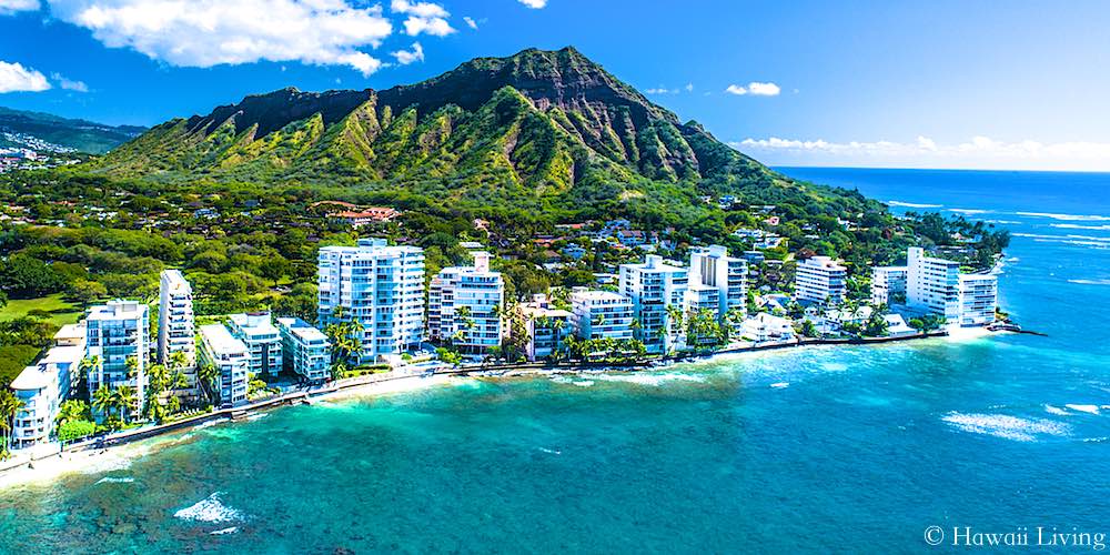 Diamond Head's Gold Coast Drone Photo