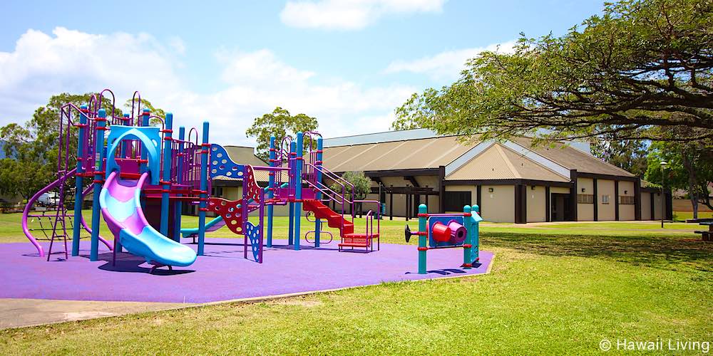 Kids Playground Inside Mililani District Park