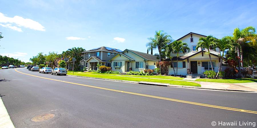 Kaileonui Street in Ewa Beach