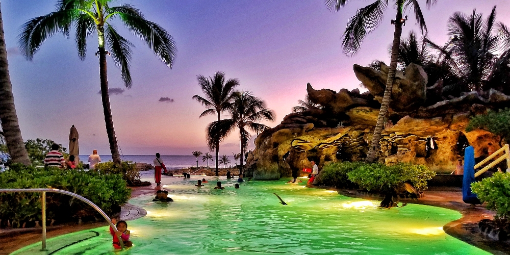 Hawaiian Swimming Pool