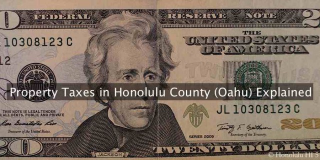 Oahu (欧胡岛)物业税指南